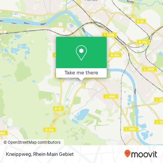 Kneippweg map