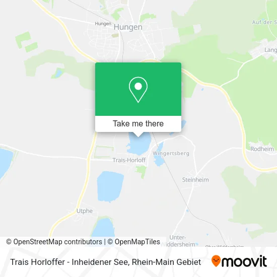 Карта Trais Horloffer - Inheidener See