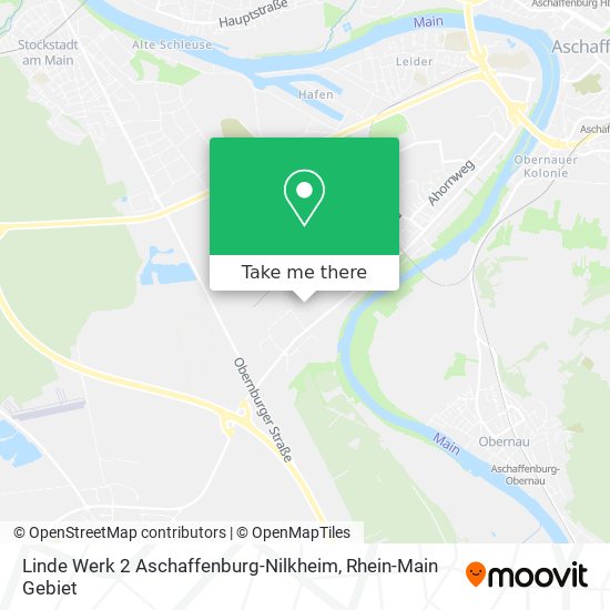 Linde Werk 2 Aschaffenburg-Nilkheim map