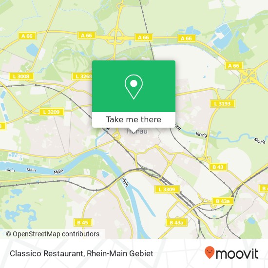 Classico Restaurant map