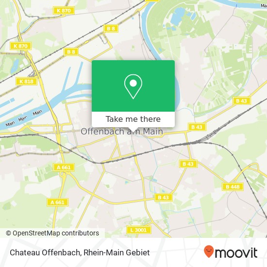 Chateau Offenbach map