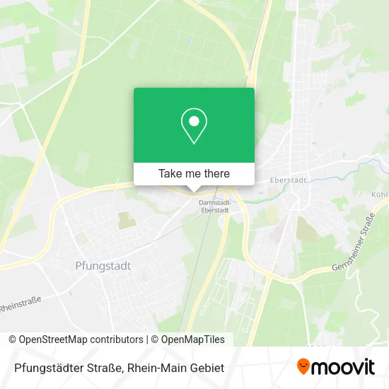 Карта Pfungstädter Straße