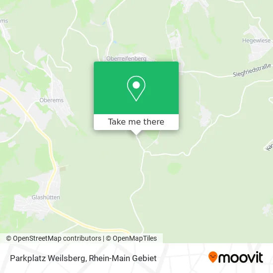 Карта Parkplatz Weilsberg