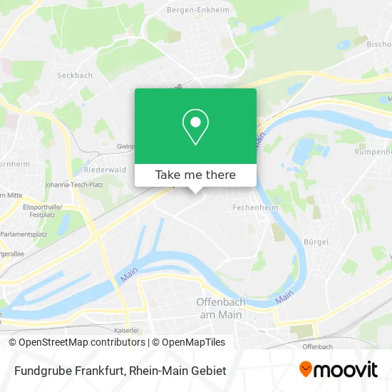 Карта Fundgrube Frankfurt