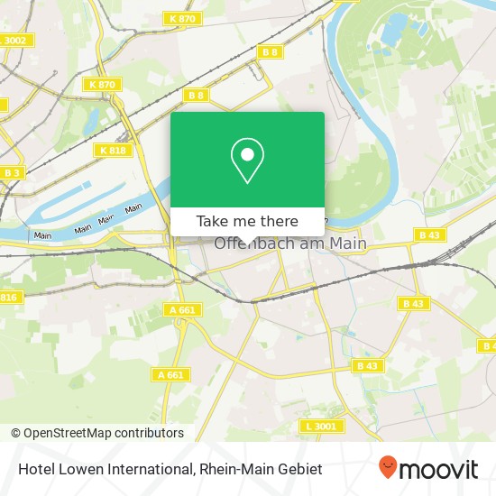 Hotel Lowen International map