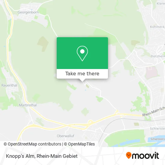 Карта Knopp's Alm