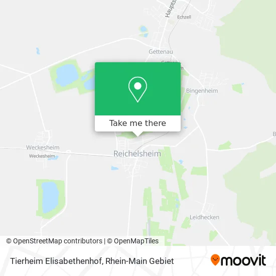 Карта Tierheim Elisabethenhof