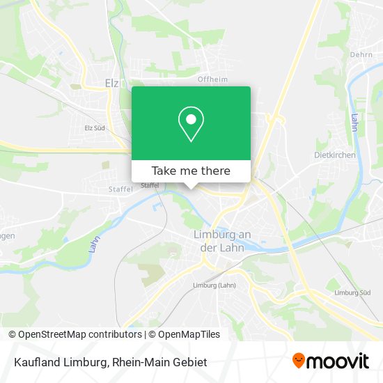 Kaufland Limburg map