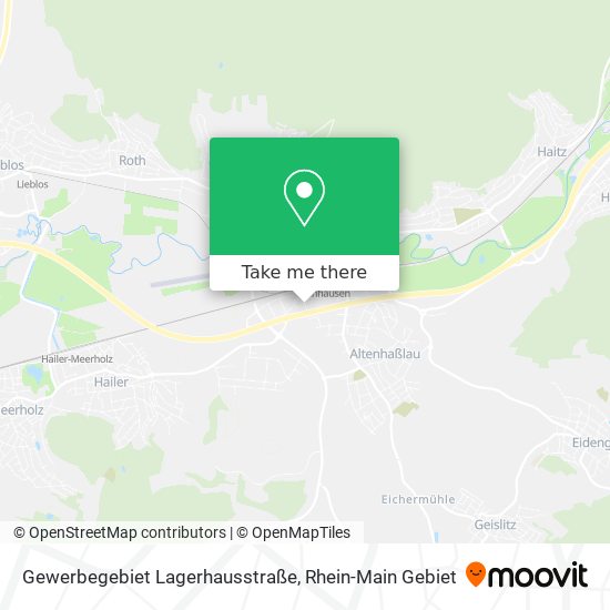 Gewerbegebiet Lagerhausstraße map