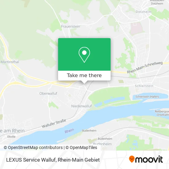 LEXUS Service Walluf map
