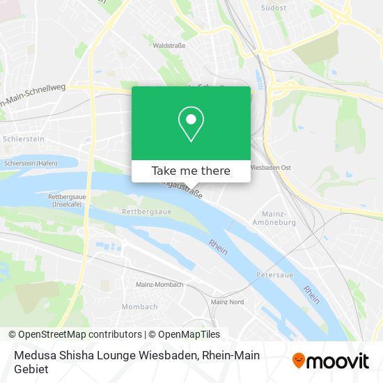 Medusa Shisha Lounge Wiesbaden map