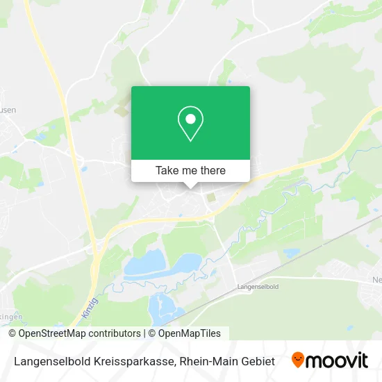 Карта Langenselbold Kreissparkasse
