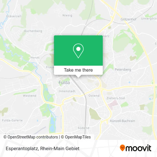 Карта Esperantoplatz