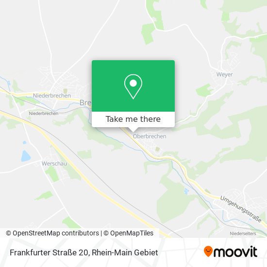 Frankfurter Straße 20 map