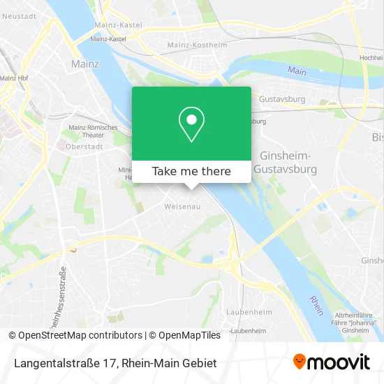 Карта Langentalstraße 17