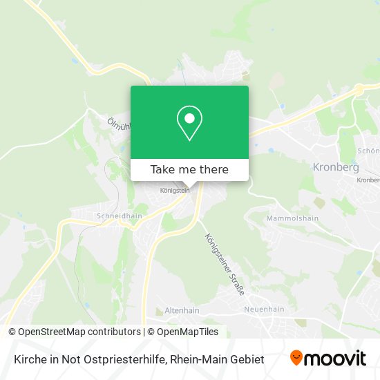 Kirche in Not Ostpriesterhilfe map