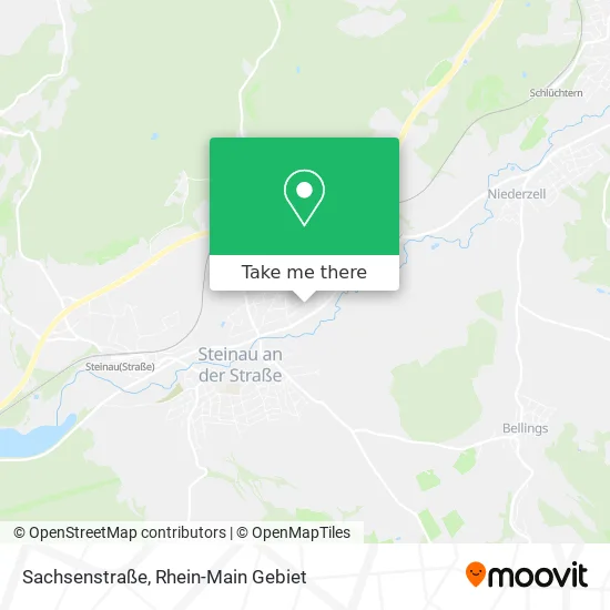 Карта Sachsenstraße