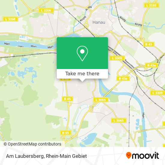 Am Laubersberg map