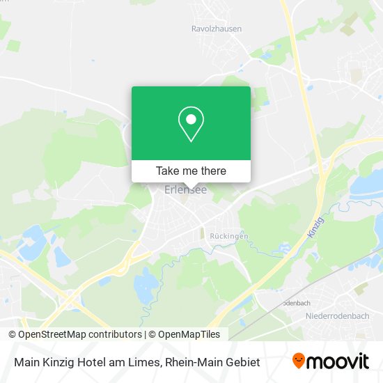 Main Kinzig Hotel am Limes map
