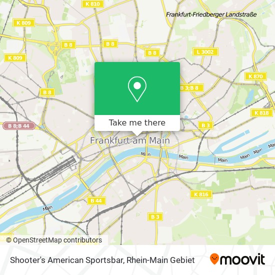 Shooter's American Sportsbar map