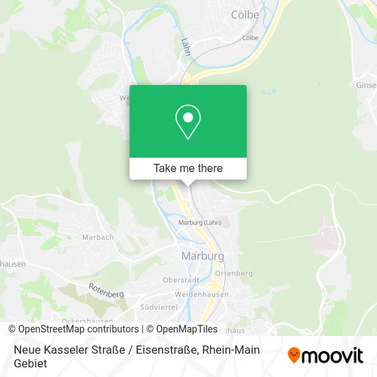 Карта Neue Kasseler Straße / Eisenstraße