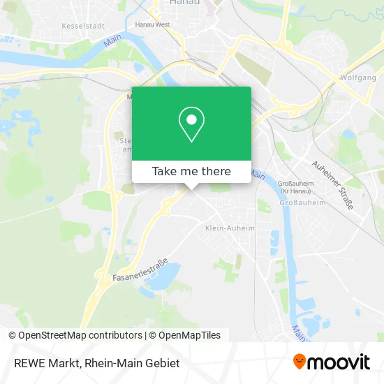 Карта REWE Markt