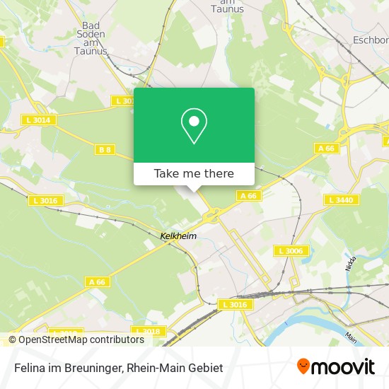 Felina im Breuninger map