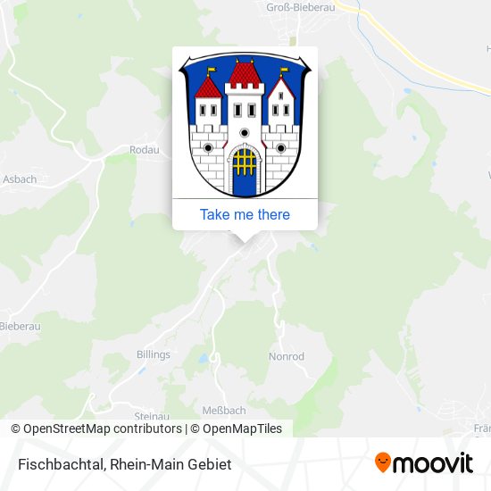 Fischbachtal map