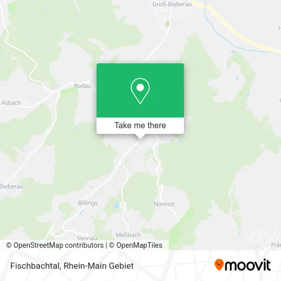 Карта Fischbachtal