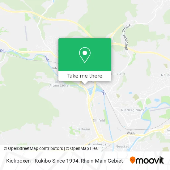 Карта Kickboxen - Kukibo Since 1994