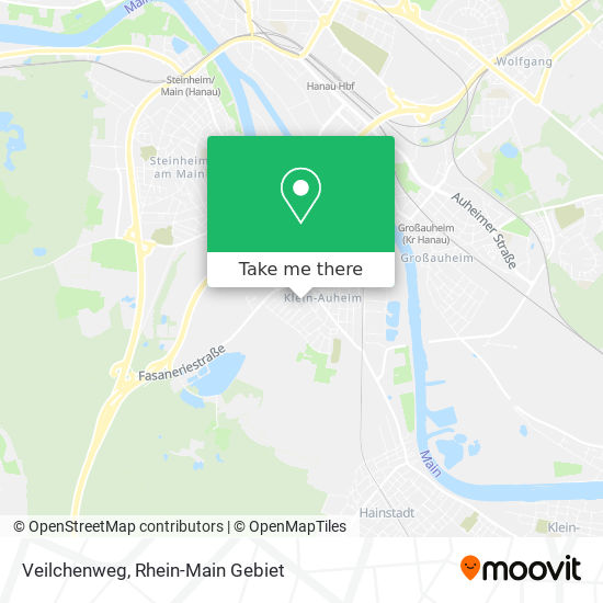 Veilchenweg map