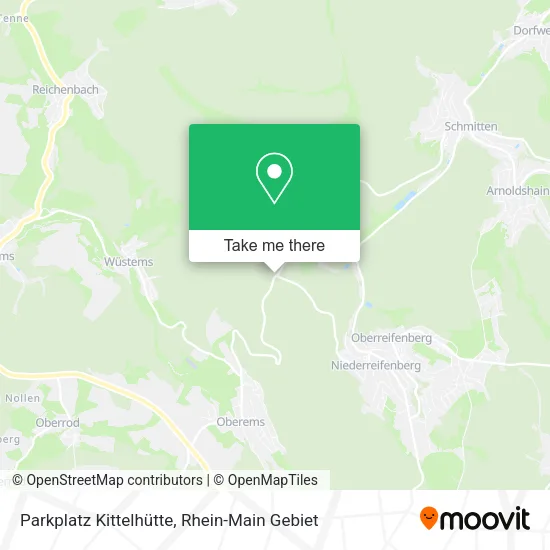 Карта Parkplatz Kittelhütte