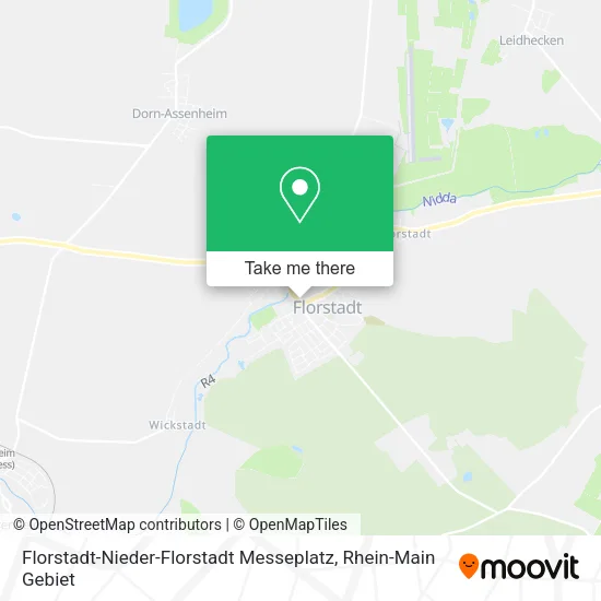 Карта Florstadt-Nieder-Florstadt Messeplatz