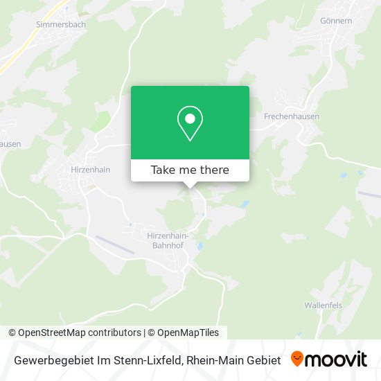 Gewerbegebiet Im Stenn-Lixfeld map