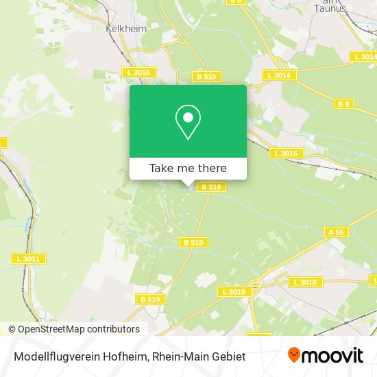 Modellflugverein Hofheim map