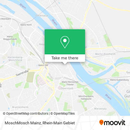 Карта MoschMosch Mainz