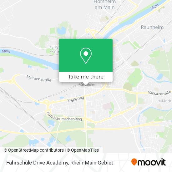 Карта Fahrschule Drive Academy