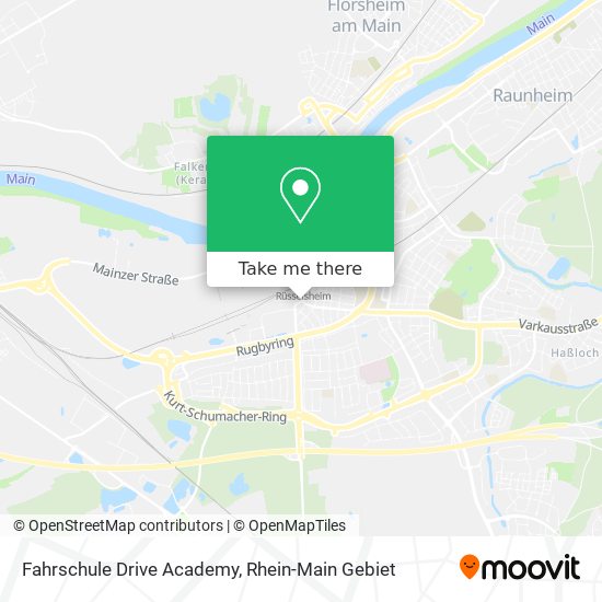 Fahrschule Drive Academy map