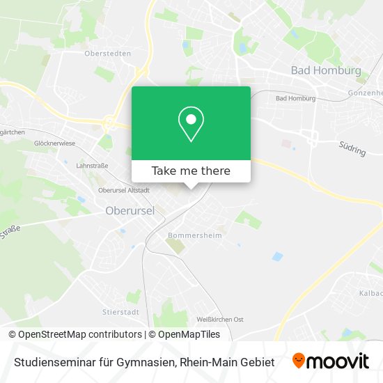 Studienseminar für Gymnasien map