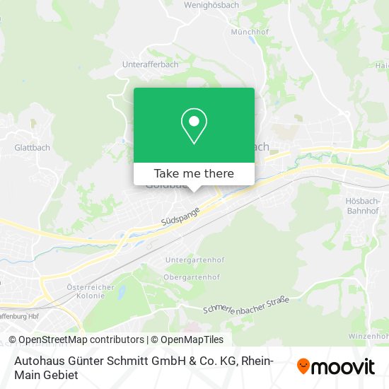 Autohaus Günter Schmitt GmbH & Co. KG map
