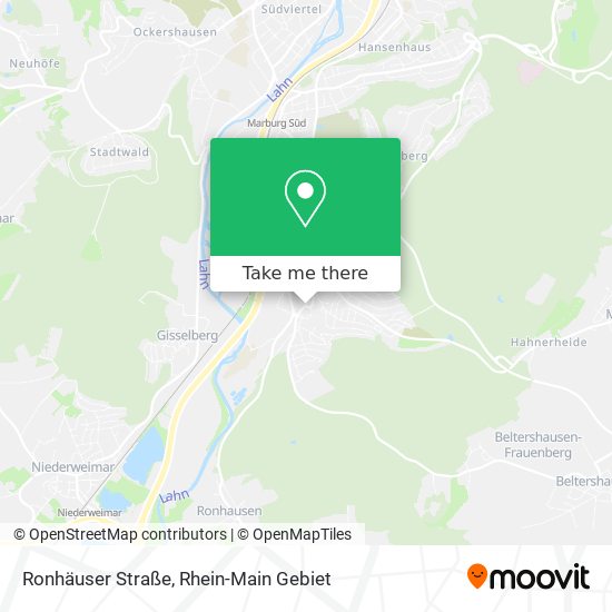 Ronhäuser Straße map