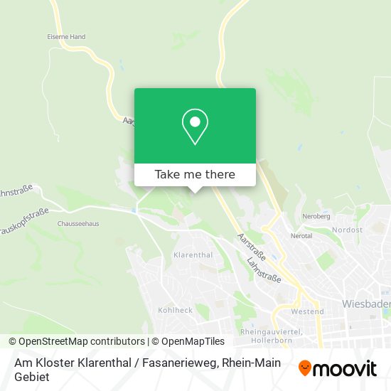 Am Kloster Klarenthal / Fasanerieweg map