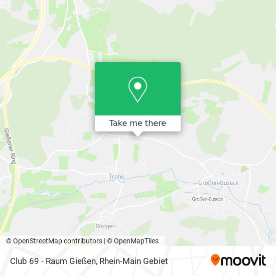 Club 69 - Raum Gießen map