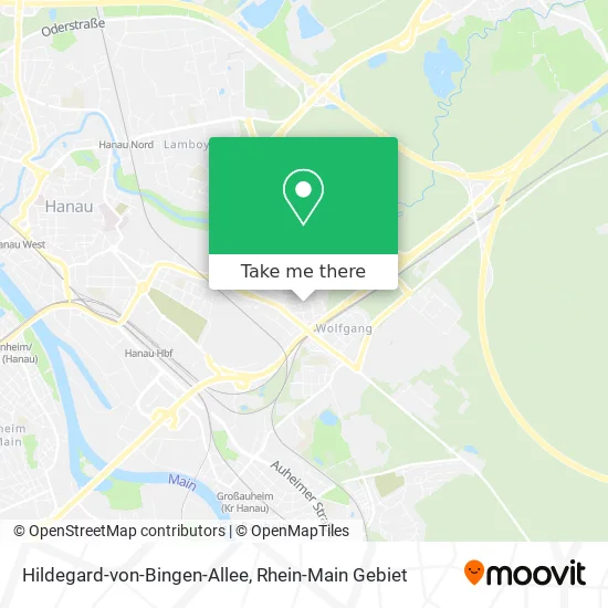 Карта Hildegard-von-Bingen-Allee