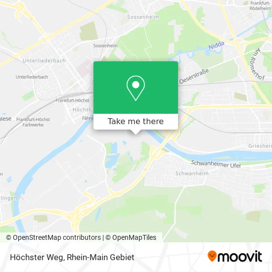 Карта Höchster Weg