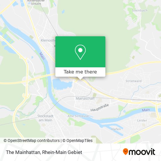 The Mainhattan map