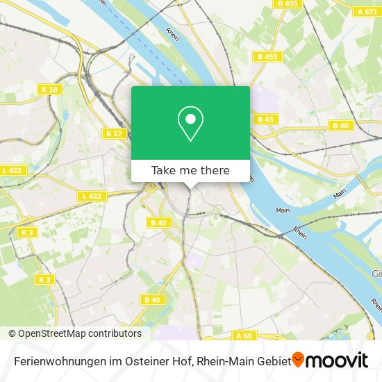 Ferienwohnungen im Osteiner Hof map