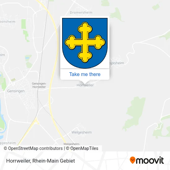 Карта Horrweiler