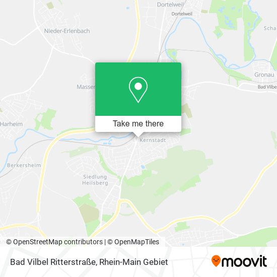 Bad Vilbel Ritterstraße map