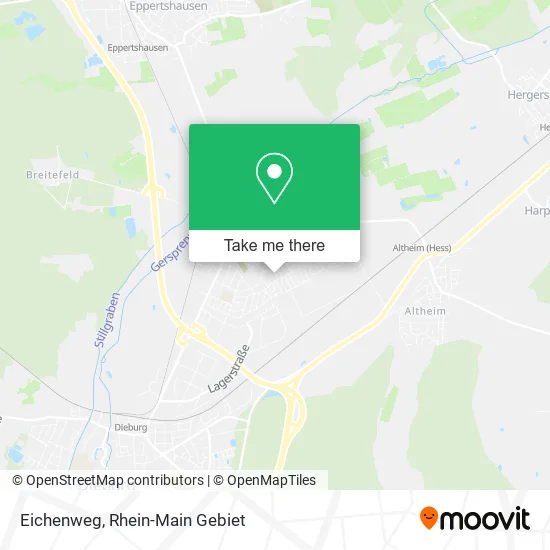 Карта Eichenweg